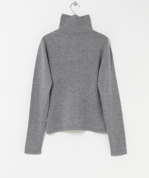 THE GOODLAND MARKET(ザグッドランドマーケット)の「『別注』MIDIUMISOLID×THE GOODLAND MARKET turtle neck PO(ニット/セーター・レディース・Gray/brown/blue・FREE)」の8枚目の写真