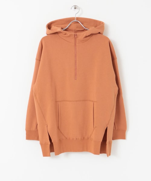 EKAL（エカル）の「EKAL　コハニングライトウエイトフーディー（パーカー・レディース・グレージュ/サーモン/チャコール・one）」の22枚目の写真