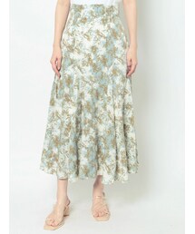 LAGUNAMOON | マーブルフラワーフレアスカート(スカート)