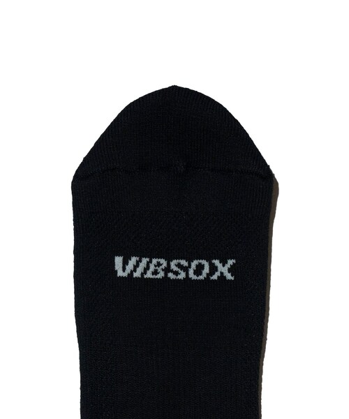 bonjour records（ボンジュールレコーズ）の「VIBSOXヴィブソックス SHORT RIB SOCKS（ソックス/靴下・レディース・ブラック/グレー/ホワイト・F/L/S）」の13枚目の写真
