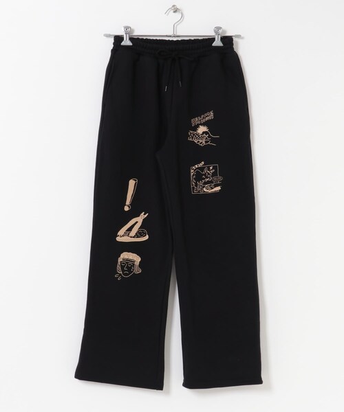 URBAN RESEARCH DOORS（アーバンリサーチドアーズ）の「Common Noun　norahi裏起毛スウェットパンツ（スウェットパンツ・レディース・Black/Gray/Beige・M）」の5枚目の写真