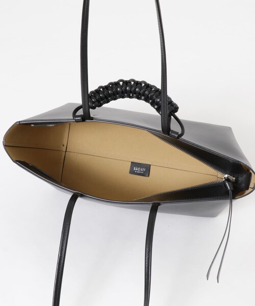 URBAN RESEARCH(アーバンリサーチ)の「SAGAN VIENNA PAZAR TOTE BOAT(トートバッグ・レディース・Espresso/Black・-)」の7枚目の写真