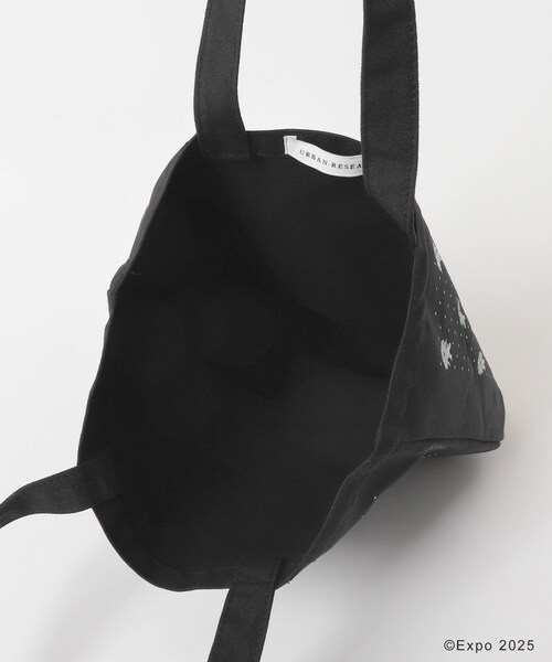 THE GOODLAND MARKET（ザグッドランドマーケット）の「EXPO2025 TOTE-DOT M（トートバッグ・レディース・WH/BK・M）」の12枚目の写真