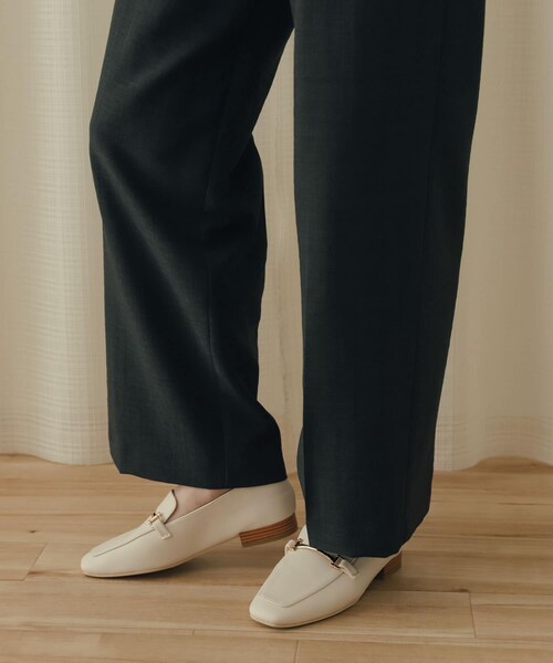 SENSE OF PLACE by URBAN RESEARCH（センスオブプレイスバイアーバンリサーチ）の「フェイクレザービットローファー（ローファー・レディース・BLACK/IVORY/BROWN・S/M/L/XL）」の9枚目の写真