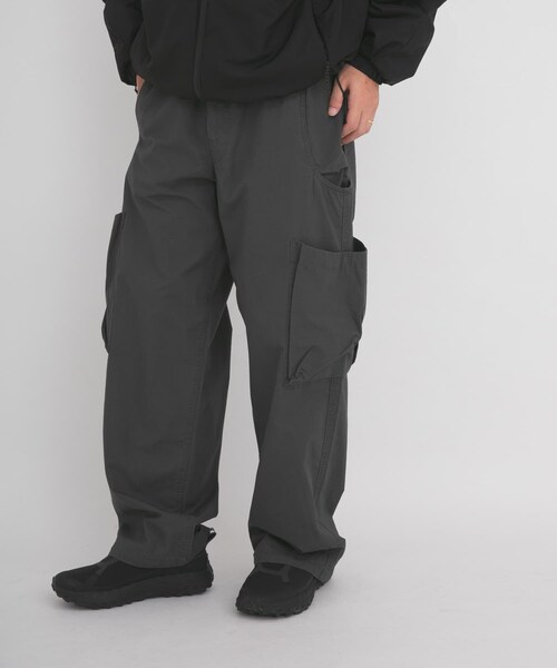 EKAL（エカル）の「bal original　CURV POCKET FIELD CARGO PANTS（その他パンツ・メンズ・ASPHALT/BLACK・2/3）」の12枚目の写真