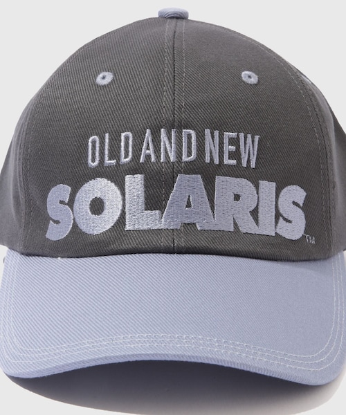 ADAM ET ROPE'（アダムエロペ）の「【SOLARIS&CO./ソラリスアンドコー】FOOTBALL CURVED VISOR CAP（キャップ・メンズ・チャコール・F）」の6枚目の写真