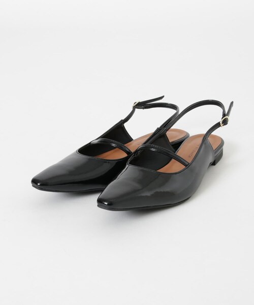 URBAN RESEARCH(アーバンリサーチ)の「ポインテッドバックストラップシューズ(パンプス・レディース・BLACK/BEIGE・36/37/38/39)」の11枚目の写真