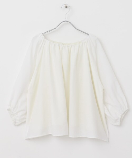 URBAN RESEARCH ROSSO（アーバンリサーチロッソ）の「2WAYオフショルブラウス（シャツ/ブラウス・レディース・white/black・FREE）」の12枚目の写真