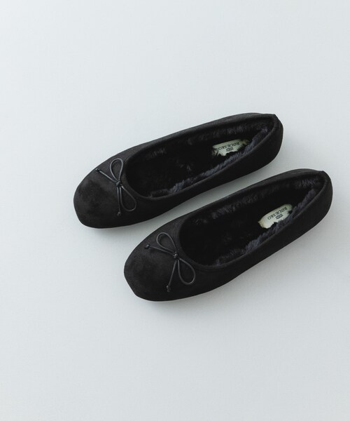 RODE SKO（ロデスコ）の「撥水フラッフィーバレエシューズ（バレエシューズ・レディース・BLACK/DARK BROWN/MOCHA・36/37/38/39）」の21枚目の写真