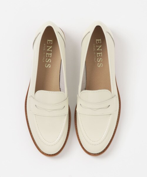 URBAN RESEARCH Sonny Label（アーバンリサーチサニーレーベル）の「ENESS　レザーローファー（ローファー・レディース・BEIGE/BLACK・37/38）」の11枚目の写真