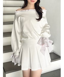 フリルドッキングカットプルオーバー