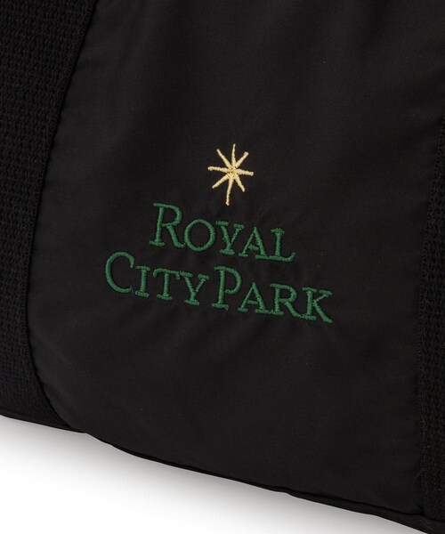 ADAM ET ROPE'(アダムエロペ)の「【ROYAL CITY PARK】ROLLING BOSTON BAG(ボストンバッグ・レディース・チャコール/ネイビー/レッド・F)」の12枚目の写真