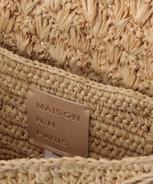 ADAM ET ROPE'（アダムエロペ）の「【J'aDoRe・店舗限定】【MAISON N.H PARIS（メゾンエヌアッシュパリ）】MARGOT（ショルダーバッグ・レディース・キナリ・F）」の12枚目の写真