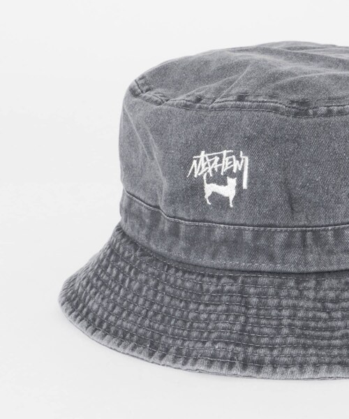 URBAN RESEARCH(アーバンリサーチ)の「The DUFFER N NEPHEWS DN CAT BUCKET HAT(ハット・メンズ・KHAKI/CHARCOAL・Free)」の5枚目の写真