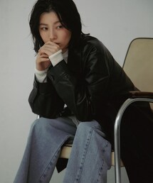 URBAN RESEARCH DOORS（アーバンリサーチドアーズ）の「Sheep Leather Jacket（その他アウター・レディース）」