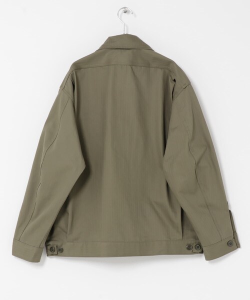 URBAN RESEARCH DOORS(アーバンリサーチドアーズ)の「SASSAFRAS OVERGROWN TRUG JACKET(テーラードジャケット・メンズ・OLIVE/BLACK・S/M/L)」の12枚目の写真