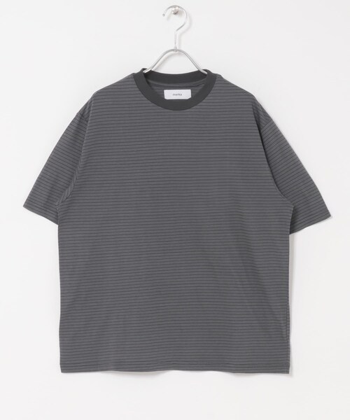 URBAN RESEARCH DOORS(アーバンリサーチドアーズ)の「marka CREW NECK T-SHIRTS(Tシャツ/カットソー・メンズ・BROWN/GRAY・1/2)」の5枚目の写真