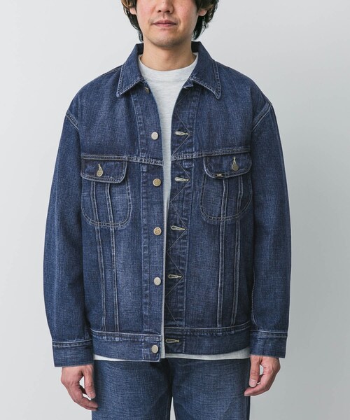 URBAN RESEARCH DOORS（アーバンリサーチドアーズ）の「『別注』Lee101×DOORS　JACKET（デニムジャケット・メンズ・DARK USED/RIGID/ONE WASH/LIGHT USED・38/40/42）」の16枚目の写真