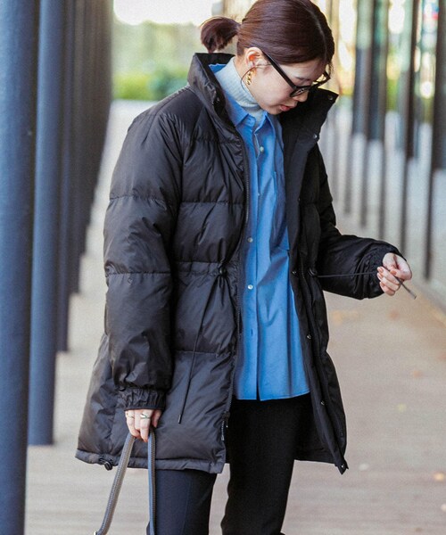 URBAN RESEARCH ROSSO（アーバンリサーチロッソ）の「F by ROSSO　撥水リバーシブルロングダウン（その他アウター・レディース・BROWN/BLACK・Free）」の8枚目の写真