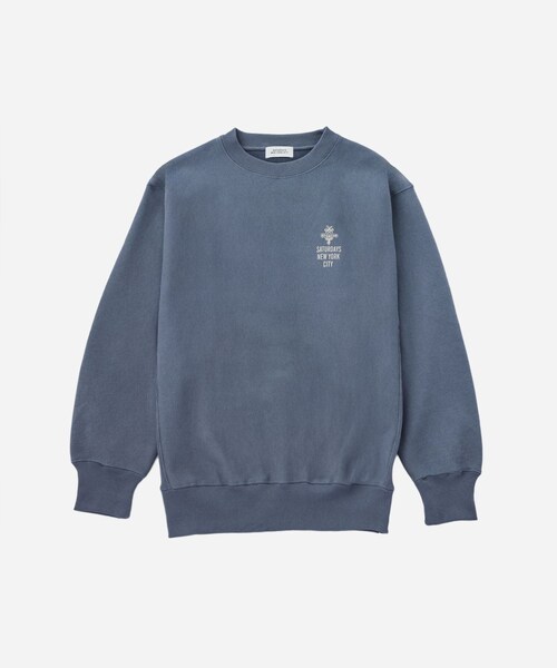 Saturdays NYC（サタデーズ ニューヨークシティ ）の「NUTS ART WORKS × Saturdays NYC Sweatshirt（スウェット・レディース・ブラック/グレー/ブルー・L/M/XL）」の22枚目の写真