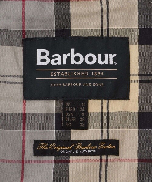 ADAM ET ROPE'(アダムエロペ)の「【Barbour(バブアー)】ICONS BEDALE SHOWERPROOF JACKET(その他アウター・レディース・ベージュ/ネイビー・10/8)」の19枚目の写真