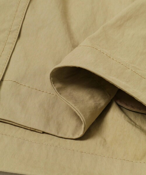 ITEMS URBANRESEARCH(アイテムズ アーバンリサーチ)の「テントラインハーフコート(テーラードジャケット・レディース・SAND/SAGE・Free)」の13枚目の写真