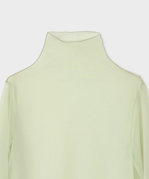 ROPE'（ロペ）の「【near.nippon（ニアー ニッポン）】SHEER HIGH NECK TOPS｜トップス（その他トップス・レディース・モスグリーン/ブラック・F）」の9枚目の写真
