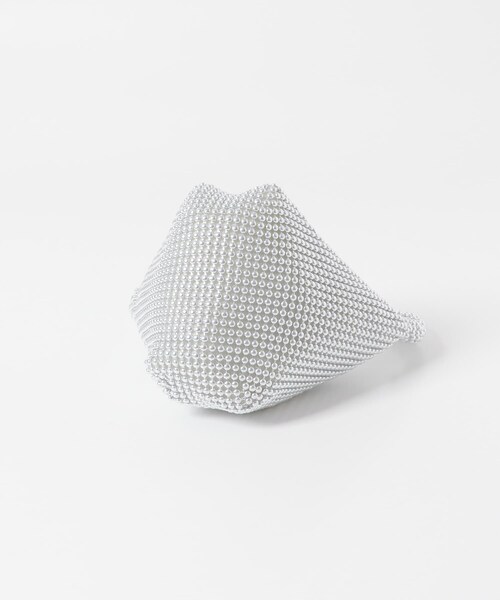 URBAN RESEARCH ROSSO（アーバンリサーチロッソ）の「メタルビーズミニバッグ（ハンドバッグ・レディース・SILVER/BLACK・-）」の10枚目の写真