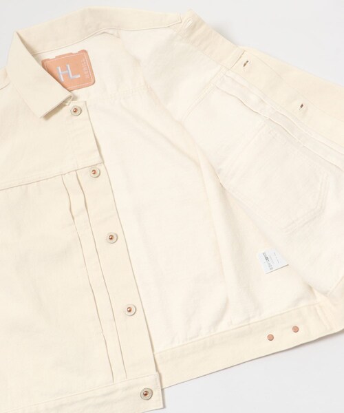 URBAN RESEARCH（アーバンリサーチ）の「HERILL　HL Denim XX Jacket（デニムジャケット・メンズ・Blk vint/Natural・1/2/3）」の9枚目の写真