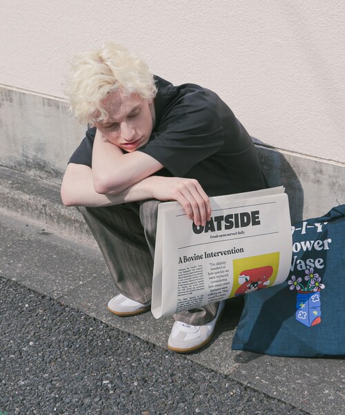 SENSE OF PLACE by URBAN RESEARCH(センスオブプレイスバイアーバンリサーチ)の「『別注』OATSIDE×SENSE OF PLACE グラフィックショートスリーブ Tシャツ A(Tシャツ/カットソー・メンズ・WHITE/BLACK/L.BLUE・M/L)」の18枚目の写真