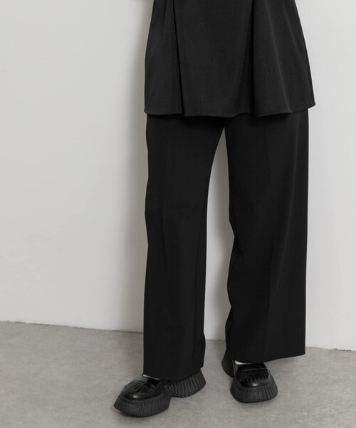 THE GOODLAND MARKET（ザグッドランドマーケット）の「&her　Voile Pants（その他パンツ・レディース・BLACK/CREAM・one）」の2枚目の写真