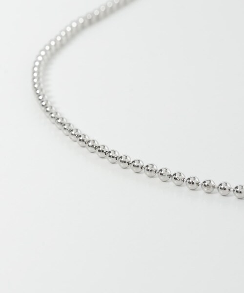 URBAN RESEARCH（アーバンリサーチ）の「URBAN RESEARCH iD　ボールチェーンネックレス（ネックレス・メンズ・SILVER・FREE）」の5枚目の写真