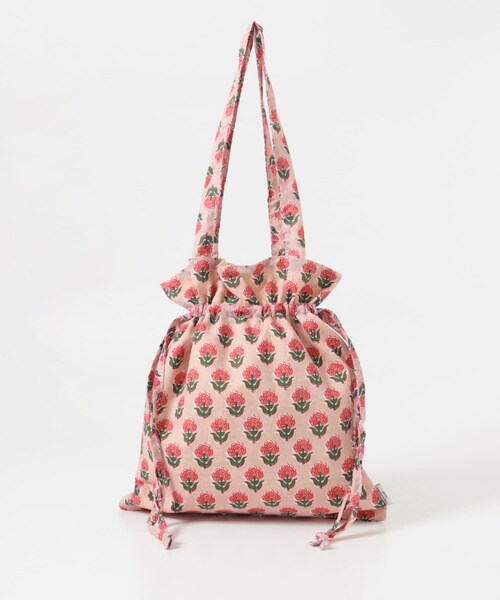URBAN RESEARCH DOORS（アーバンリサーチドアーズ）の「インドプリントトートバッグ（トートバッグ・レディース・YELLOW/BLUE/PINK/ORANGE・One）」の14枚目の写真