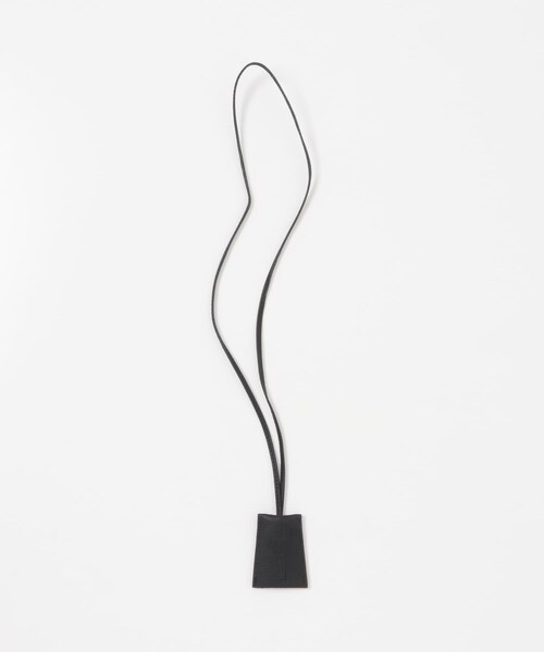 かぐれ（カグレ）の「『別注』ATELIER 4.5×かぐれ　LEATHER KEY CLOCHETTE（ネックレス・レディース・BLACK/TABACCO・Free）」の7枚目の写真