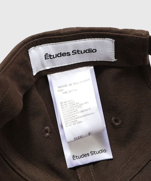 ADAM ET ROPE'（アダムエロペ）の「【Etudes Studio/エチュードストゥディオ】CAP MAKE IT YOURS（キャップ・メンズ・ダークブラウン・F）」の9枚目の写真