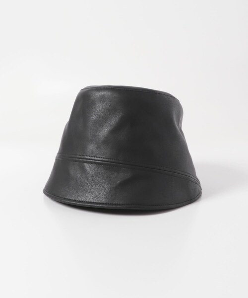 SMELLY（スメリー）の「フロントラインフェイクレザーハット（ハット・レディース・BLK/IVO・-）」の22枚目の写真