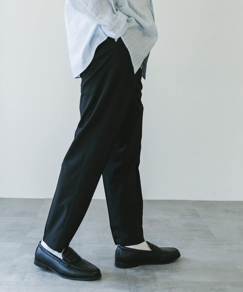 URBAN RESEARCH DOORS（アーバンリサーチドアーズ）の「『UR TECH DRYLUXE』『イージーケア/速乾/UVカット』テーパードパンツ（その他パンツ・メンズ・NAVY/CHALK/BLUE GREEN/BLACK・S/M/L/XL）」の19枚目の写真