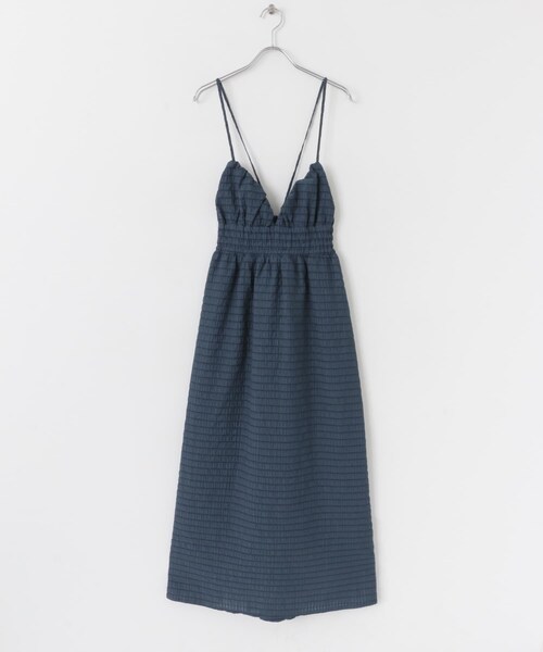 SENSE OF PLACE by URBAN RESEARCH（センスオブプレイスバイアーバンリサーチ）の「チェックキャミワンピース（ワンピース・レディース・BLACK/NAVY/ORANGE・COMPACT/one）」の14枚目の写真