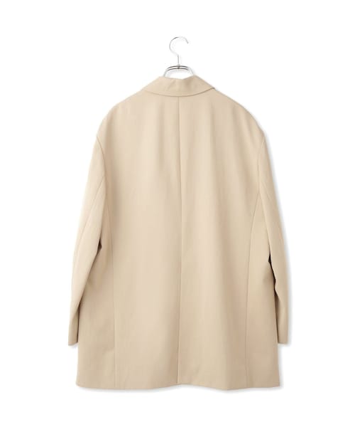 ADAM ET ROPE'（アダムエロペ）の「シルキーリラックスジャケット（テーラードジャケット・レディース・ブラック/ベージュ・36/38）」の22枚目の写真