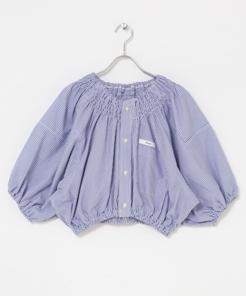 THE GOODLAND MARKET（ザグッドランドマーケット）の「77circa　make shirring neck shirt（シャツ/ブラウス・レディース・stripe 1/stripe 2/stripe 3/stripe 4/stripe 5/stripe 6/stripe 7/stripe 8・One）」の22枚目の写真