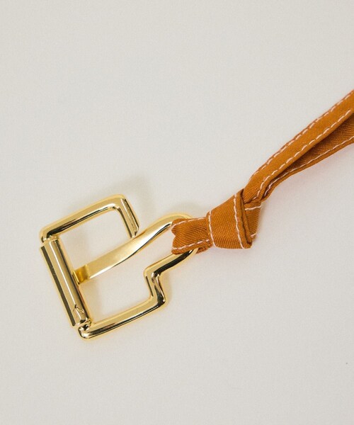 ADAM ET ROPE'(アダムエロペ)の「【AXEP(アクセップ)】mini buckle gold(ベルト・レディース・ゴールド・F)」の14枚目の写真