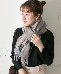 HILLTOP　ラムズウールアンゴラストール∴