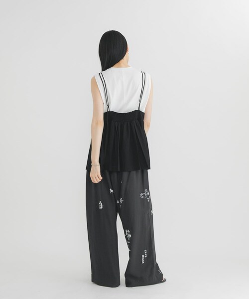 KBF（ケイビーエフ）の「タックフレアビスチェ（その他トップス・レディース・IVORY/BLACK/ACIDKHAKI・One）」の20枚目の写真