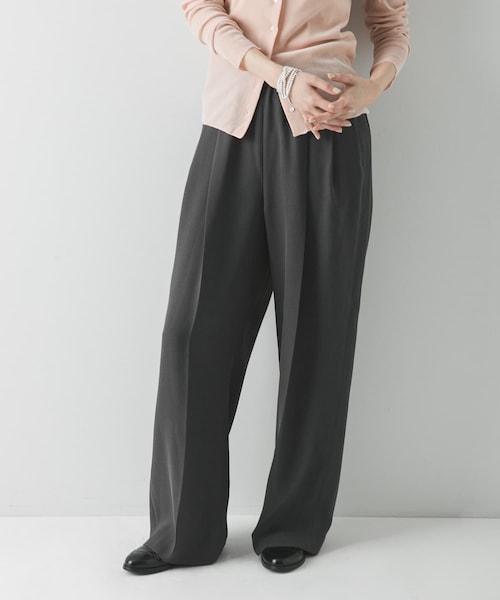 URBAN RESEARCH(アーバンリサーチ)の「ダブルクロスキュプライージーパンツ(その他パンツ・レディース・CHARCOAL/BLACK/YEL BEIGE・36/38)」の19枚目の写真