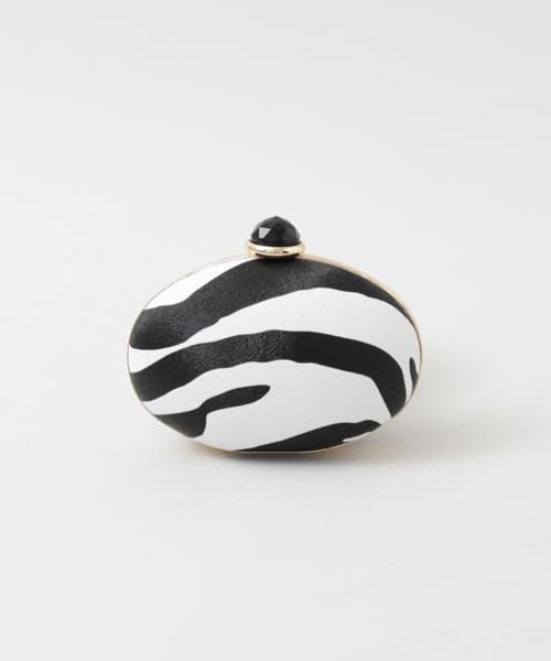 RODE SKO（ロデスコ）の「LISA ゼブララウンドパーティバッグ（クラッチバッグ・レディース・ZEBRA・-）」の7枚目の写真