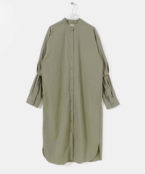 LAATO（ラート）の「DOBLE SLEEVE ONE PIECE（ワンピース・レディース・ハニー/ヨモギ/インク・Free）」の15枚目の写真