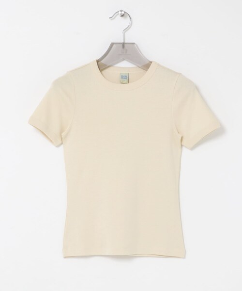 URBAN RESEARCH(アーバンリサーチ)の「FLORE FLORE CAR T-SHIRTS(Tシャツ/カットソー・レディース・WHITE/BLACK/OFF WHITE/EVERGREEN/STRAW/MULBERRY・S)」の18枚目の写真