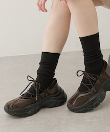 SENSE OF PLACE by URBAN RESEARCH | 『抗菌』『消臭』レースアップバレエスニーカー(スニーカー)