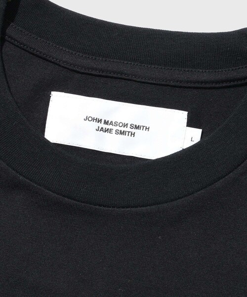 ADAM ET ROPE'（アダムエロペ）の「【JOHN MASON SMITH/ジョン メイソン スミス】TIM BARBER UNTITLED A.S.S.2014 S/S T-SHIRT（Tシャツ/カットソー・メンズ・ブラック/ホワイト・L/M）」の20枚目の写真