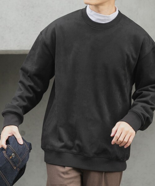 ITEMS URBANRESEARCH（アイテムズ アーバンリサーチ）の「裏フリースF.S.プルオーバー（その他トップス・メンズ・L.BEG/MOC/OLV/BLK・M/L）」の11枚目の写真